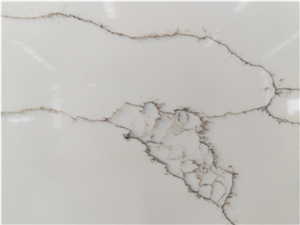 Quartz Stone Artificial Made Calacatta White