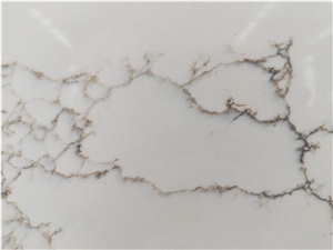 Quartz Stone Artificial Made Calacatta White