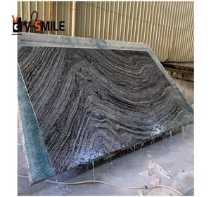 Natural Black Antique Wood Grain Marble- Ancient Wood Grain Marble