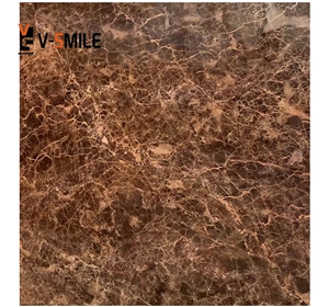 Natural Stone Slab Dark Emperador Marble