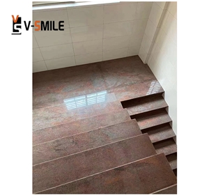 Rosso Crepuslolo Granite Column
