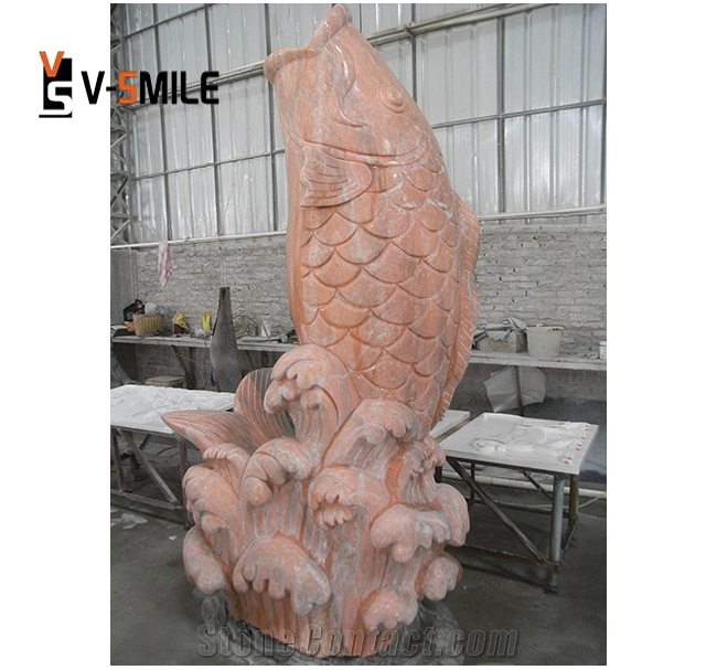 Sunset Red Marble Customize Tile