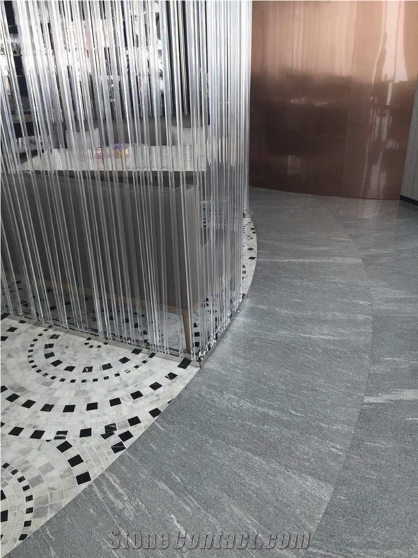 Beola Argentata Gneiss Wall And Floor Application Project- C