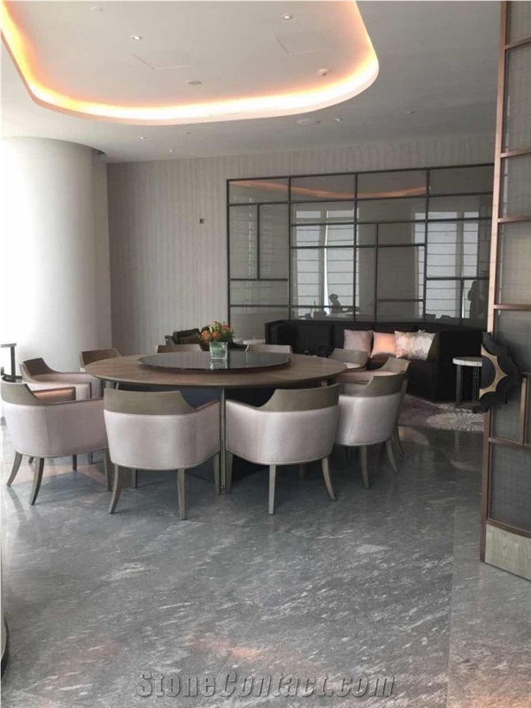 Beola Argentata Gneiss Wall And Floor Application Project- C