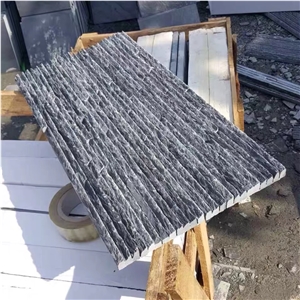 China Hengfa Stone Black Culture /Flowing Board Slate Tile