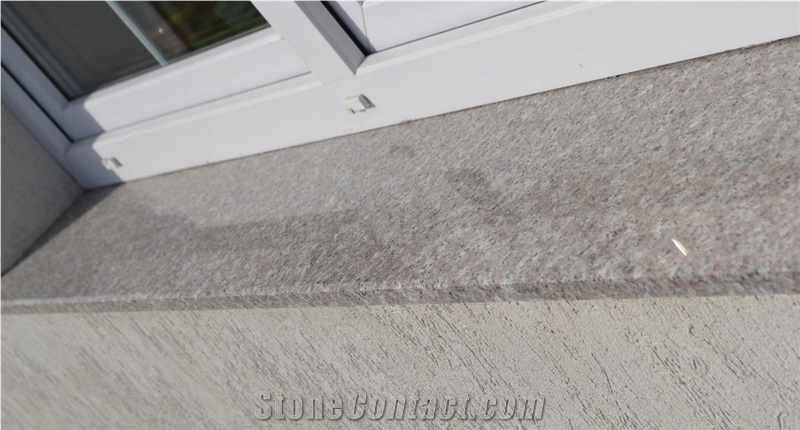 Misty Mauve Granite Window Sills