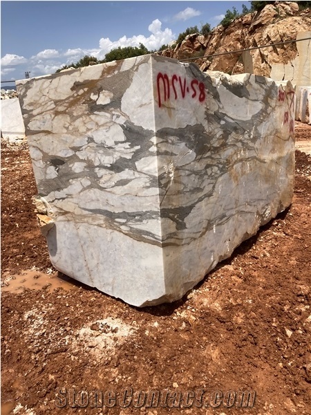 Turkey Calacatta Marble Quarry - Mesevle Mugla
