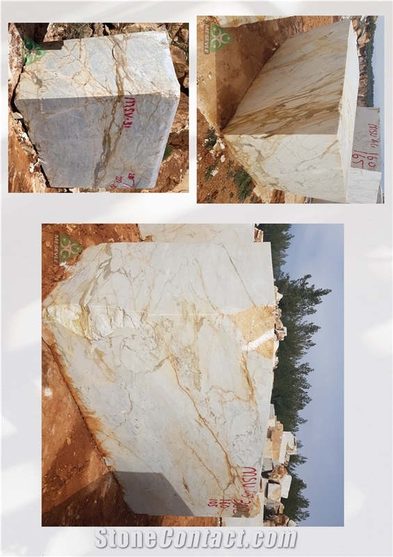 Turkey Calacatta Marble Quarry - Mesevle Mugla