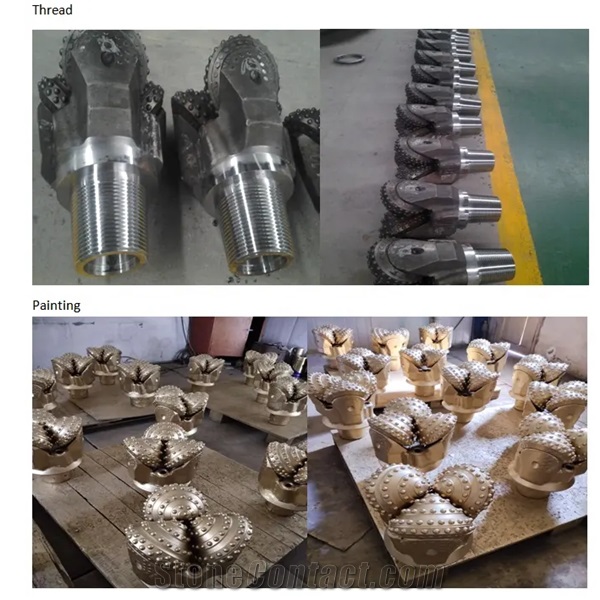 Tricone Drill Bits For Oil Well Medium Bit Well Drilling