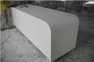 Artificial Mable Stone Dental Office Reception Desk Design