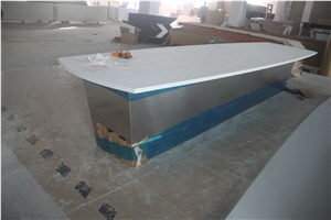 Artificial Stone Countertop Custom Solid Surface Kitchen Top