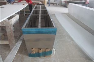 Artificial Stone Countertop Custom Solid Surface Kitchen Top
