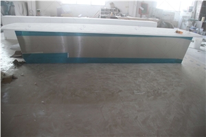 Artificial Stone Countertop Custom Solid Surface Kitchen Top