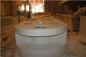 Customized Hotel Stone Project Buffet Food Sushi Counter