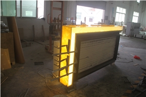 Customized Modern Artificial Stone Bar Tops