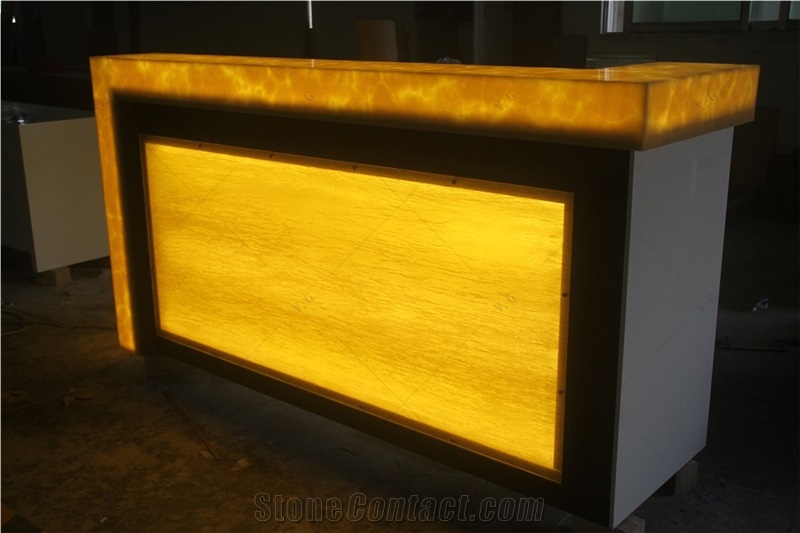 Customized Modern Artificial Stone Bar Tops