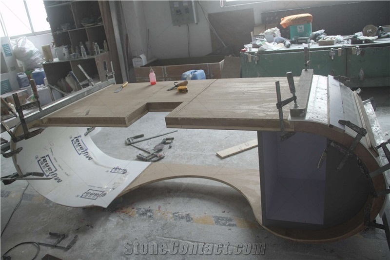 Home Office Desk Design Solid Surface Office CEO Boss Table