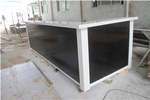 Modern Restaurant Bar Counter Simple Bar With Wine Rack