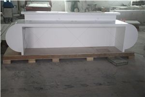 Small Size Salon Spa Office Reception Desk Cash Counter