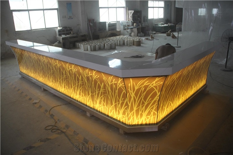 Upholstered Cocktail Bar Furniture Wine Bar Counter Bench