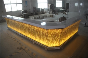 Upholstered Cocktail Bar Furniture Wine Bar Counter Bench