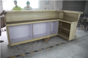 Upholstered Cocktail Bar Furniture Wine Bar Counter Bench