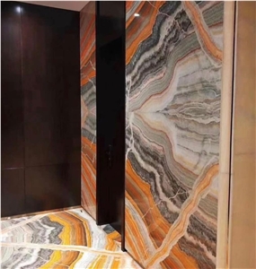 Rainbow Onyx Slabs, Wall Panels