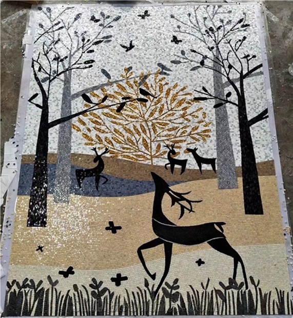 Modern Design Art Painting Mosaic
