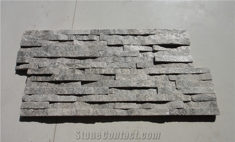 Grey Quartzite Wall Panels Wall Cladding Veneer