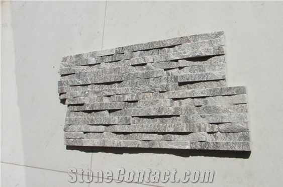 Grey Quartzite Wall Panels Wall Cladding Veneer