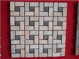 Mosaic Tiles Slate Mosaic Pattern For Decoration