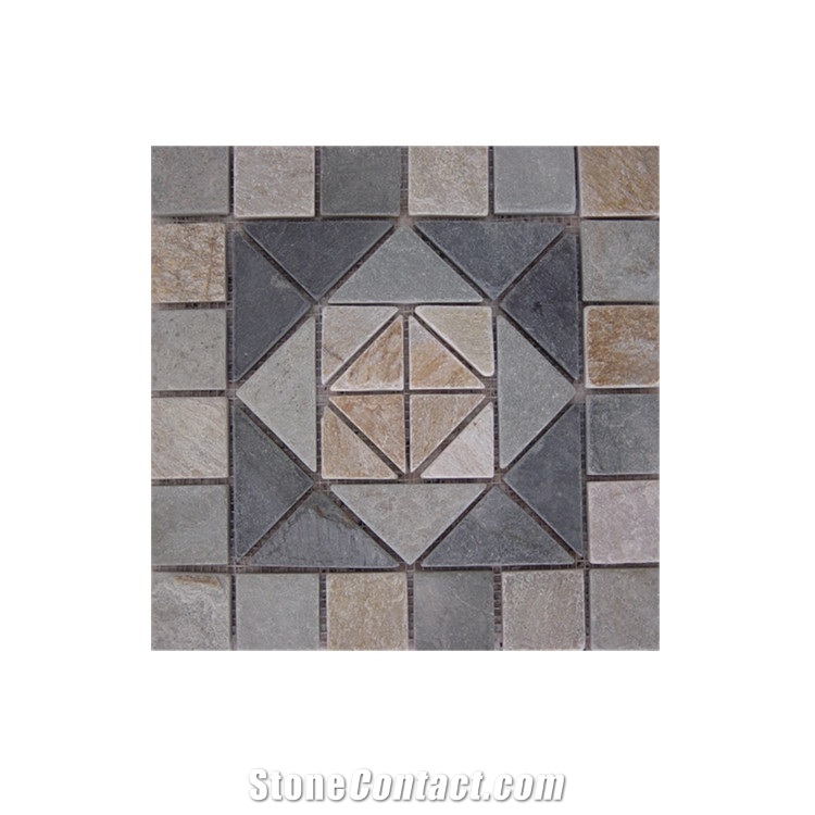 Mosaic Tiles Slate Mosaic Pattern For Sale