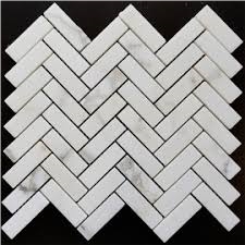 Natural Mosaic Tiles- Chevron Mosaic Pattern For Sale