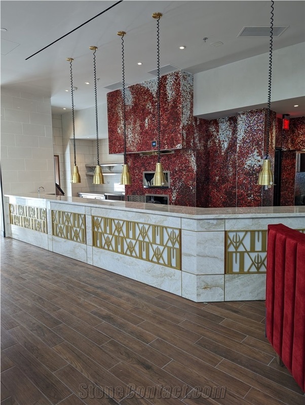 Marble Reception Counters