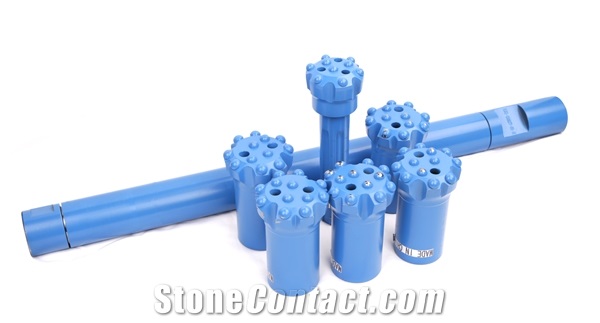 CIR90 Low Air Pressure DTH Hammer Bits With CE Certificate