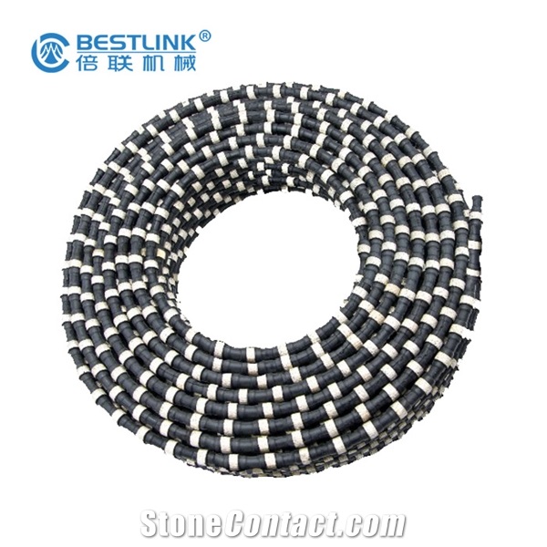 Construction For Marble Concrete Cutting Diamond Saw Wire