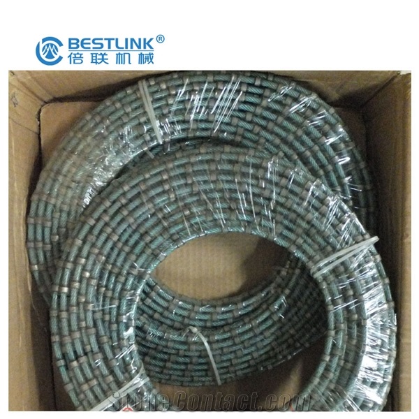 Construction For Marble Concrete Cutting Diamond Saw Wire