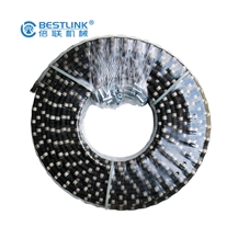 Construction For Marble Concrete Cutting Diamond Saw Wire