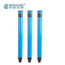 Low Air Pressure CIR90 DTH Hammer Button Bit For Well Mining