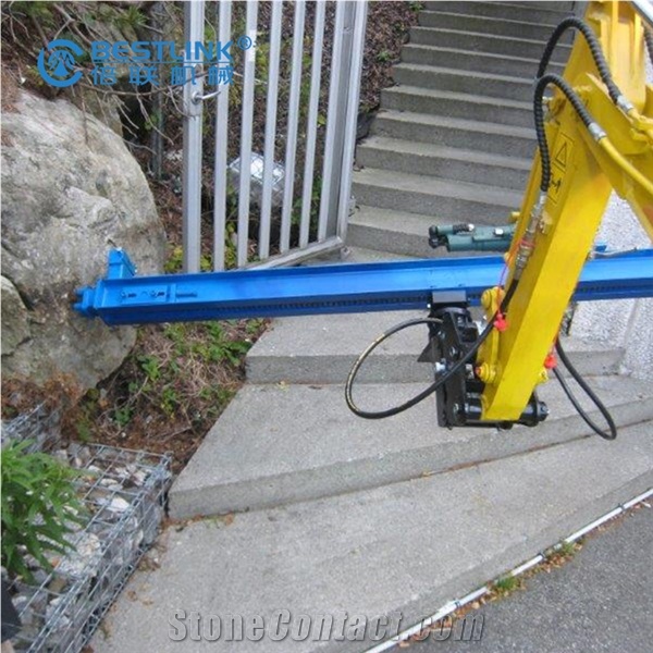 Rock Drill Attachment Excavator