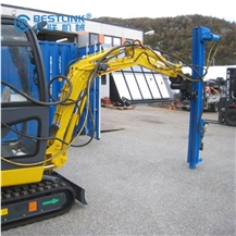 Rock Drill Attachment Excavator