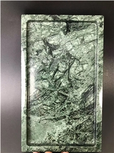 TAIWAN GREEN Marble Tray Marble Accessory