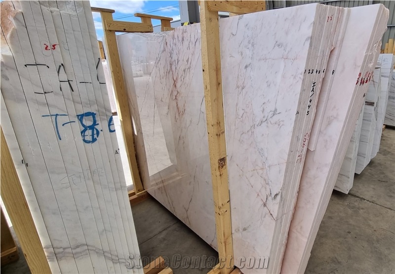 Rosa Aurora Classico Portugal Marble Slabs - Polished