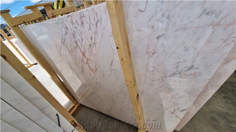 Rosa Aurora Classico Portugal Marble Slabs - Polished