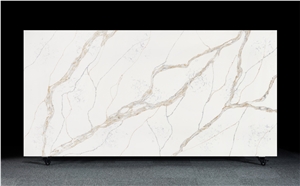 Calacatta Gold Quartz For Kitchen Countertop