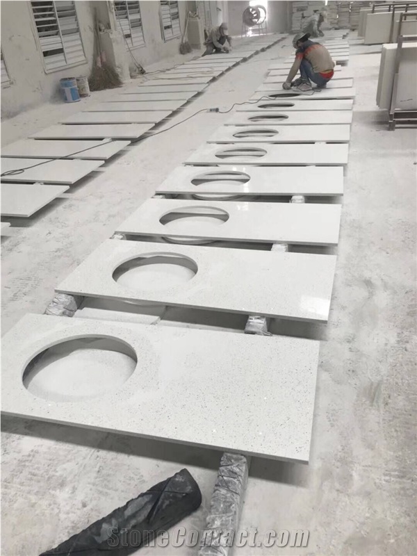 White Quartz Countertops
