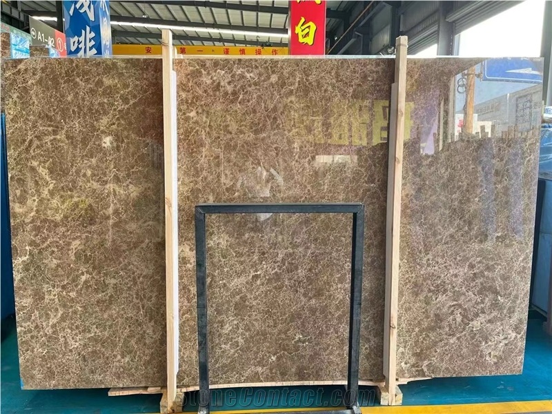 Alanya Light Emperador Marble Slabs&Tiles For Hotel