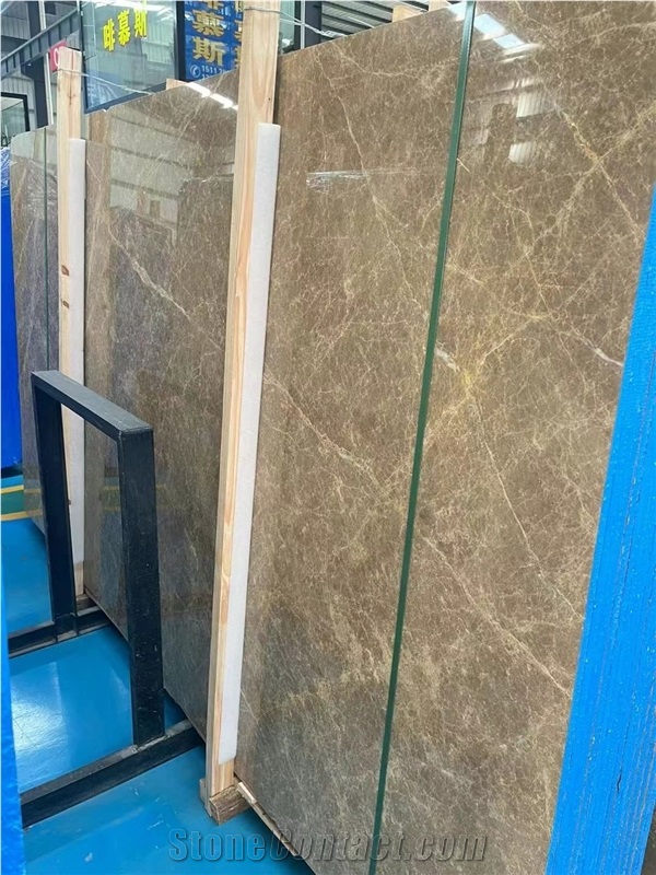 Alanya Light Emperador Marble Slabs&Tiles For Hotel