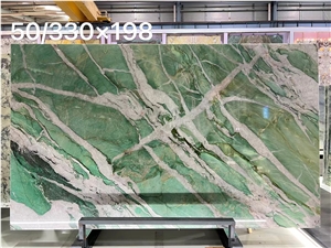 Botanic Green Quartzite Round Tabletop