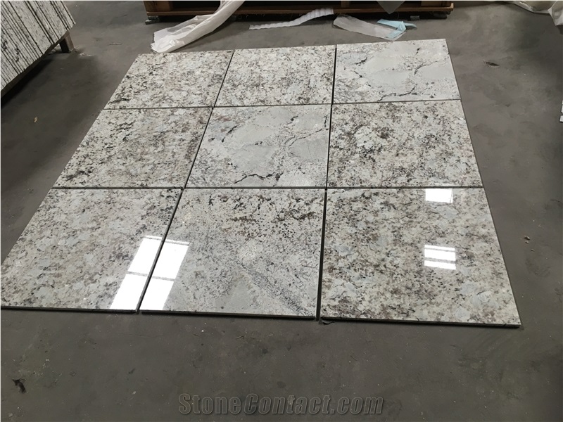 Branco Star Galaxy White Granite Slabs And Flooring Tiles